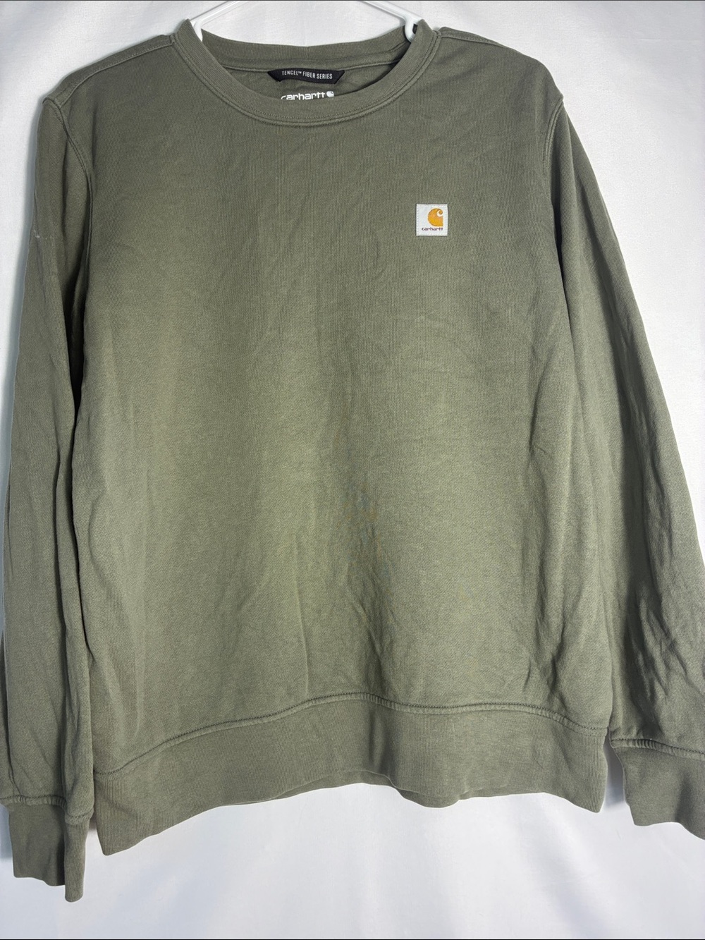 Carhartt Women's Relaxed Fit Tencel Fiber French Terry Crewneck size Medium